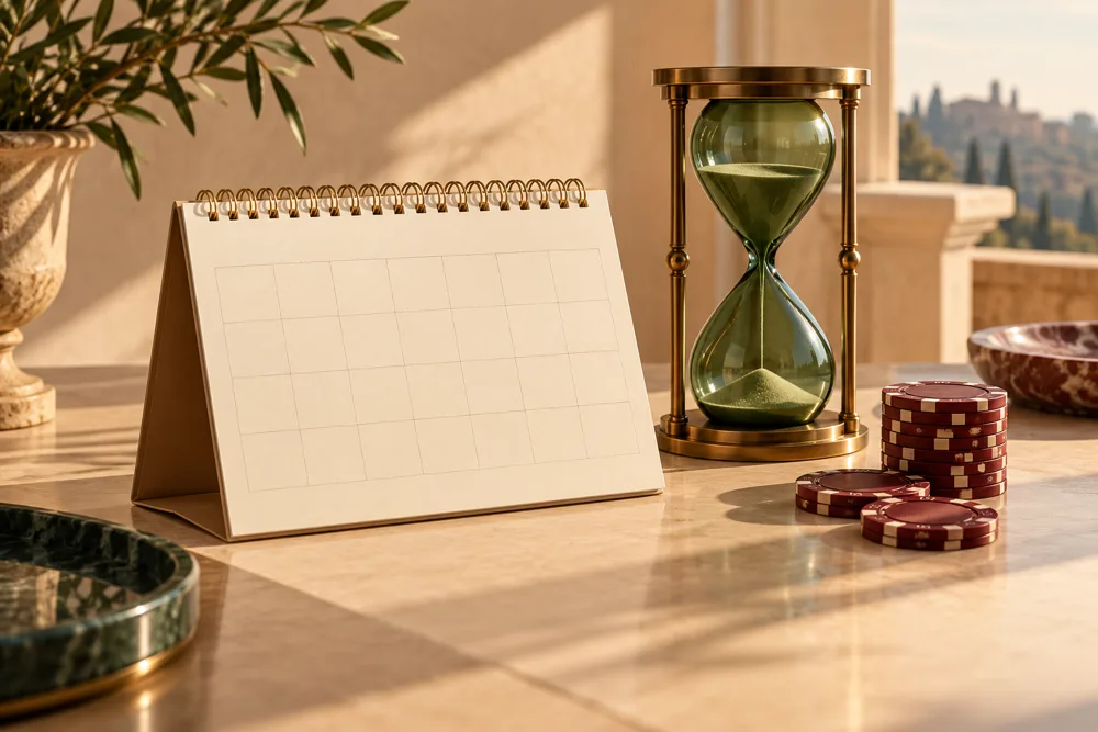 Composizione originale per Calendario Casino